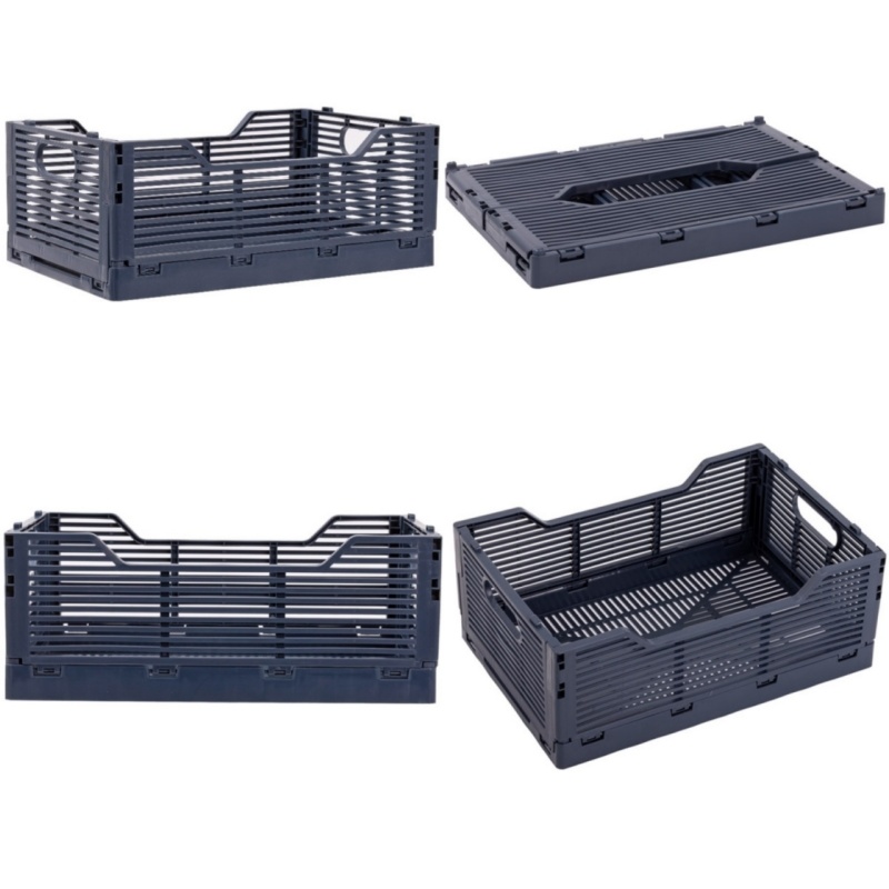 Mould Mold High Quality Injection Plastic Mould Folding Black Crate Mould with Factory Price