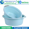 Smooth Partingline Injection Plastic Washing Cloth Vegetable Basin Mould