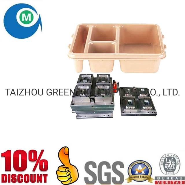 High Quality Portable Lunch Box Mould Injection Mold and Injection Molding