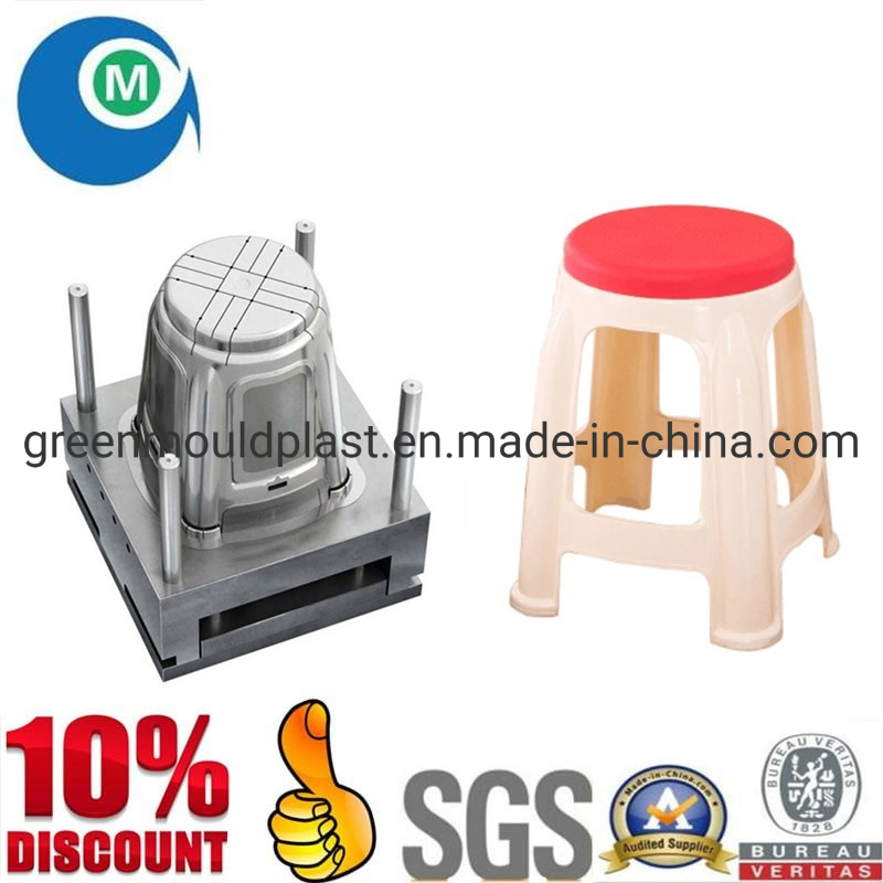 Plastic Tub Injection Mold Kid Stool Mould Manufacturer