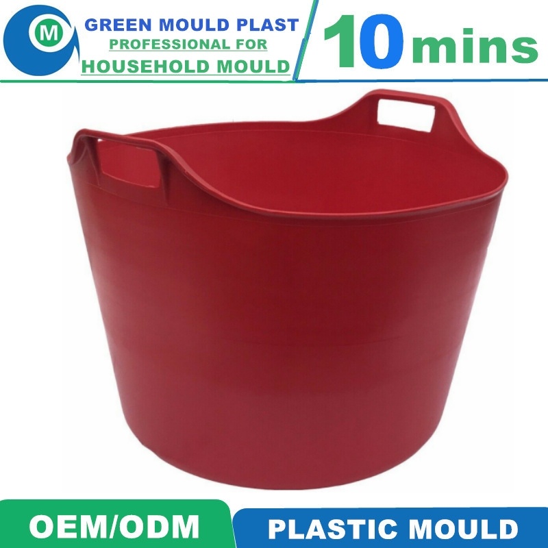 Bucket 75L Plastic Injection Mould with High Quality Price Polish