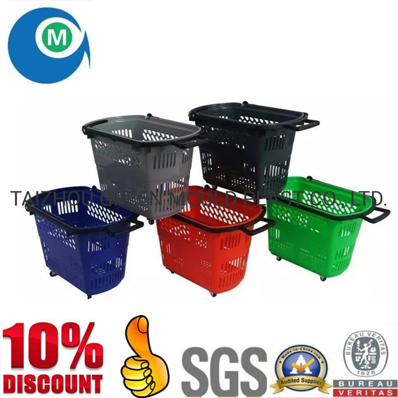 Top Selling Shopping Basket Plastic Injection Mould Making