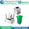 Top Quality Domestic Plastic Dustbin Molds With Multiple Styles