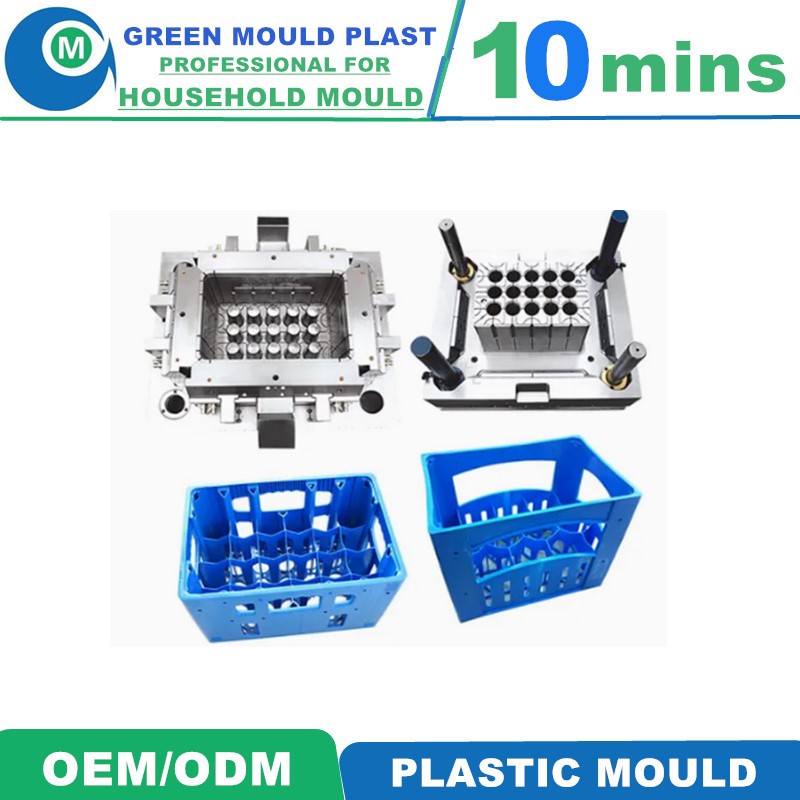 Top Quality Domestic Plastic Crate Molds With Multiple Styles
