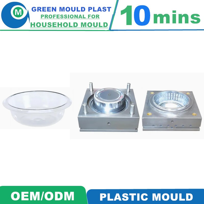 High Quality Local Plastic Basin Molds With Various Designs
