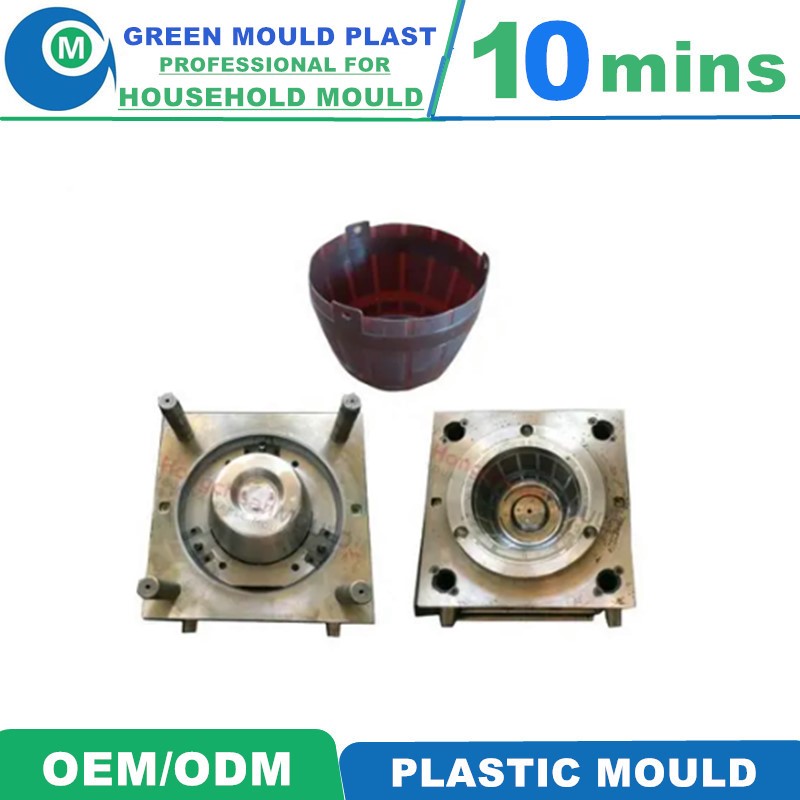High Quality Domestic Plastic Flowerpot Molds in Various Styles