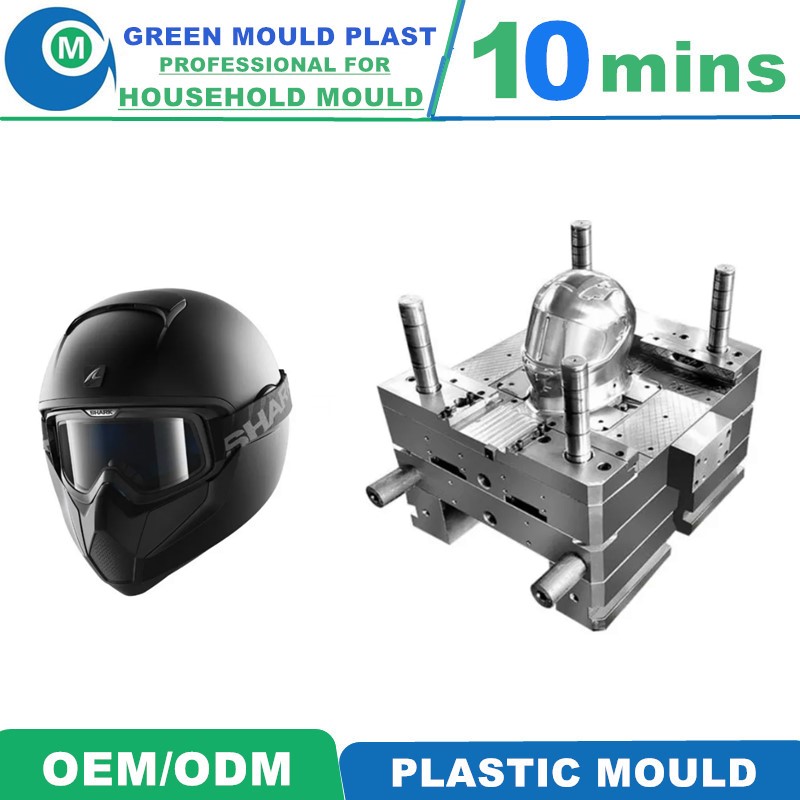 Various Styles of High-Grade Domestic Plastic Helmet Molds