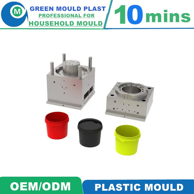Premium International Plastic Paint Bucket Molds In Various Designs
