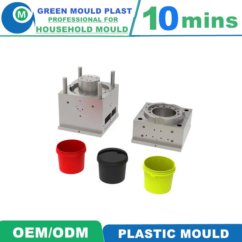 Premium International Plastic Paint Bucket Molds In Various Designs