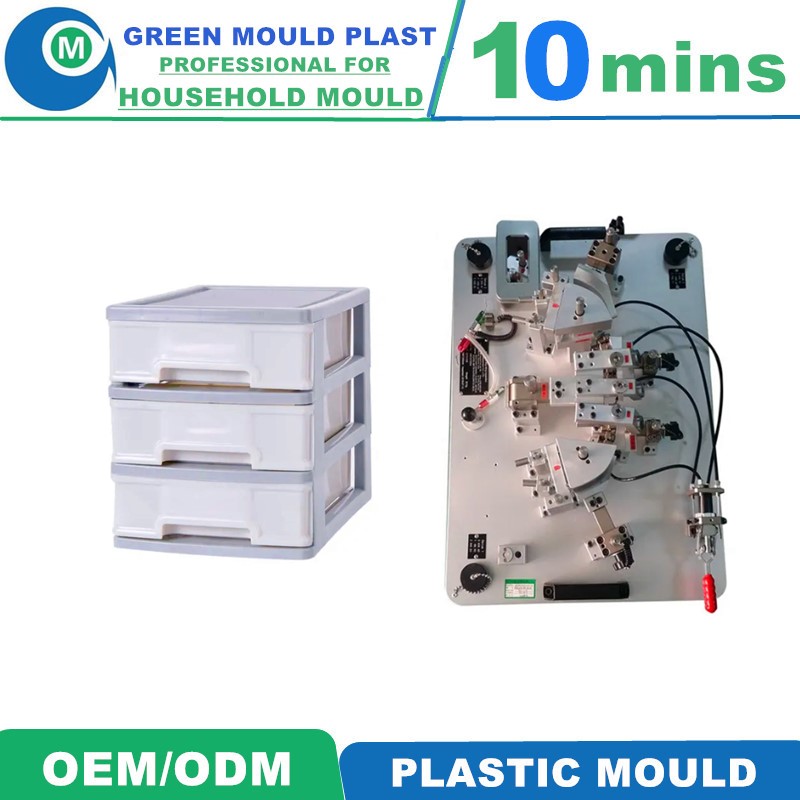 Top Quality Domestic Plastic Drawer Molds With Multiple Styles