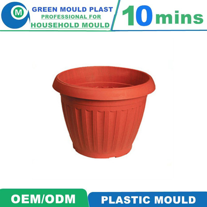 Provide OEM Polishing for Injection Mould Plastic Flower Pot Molds