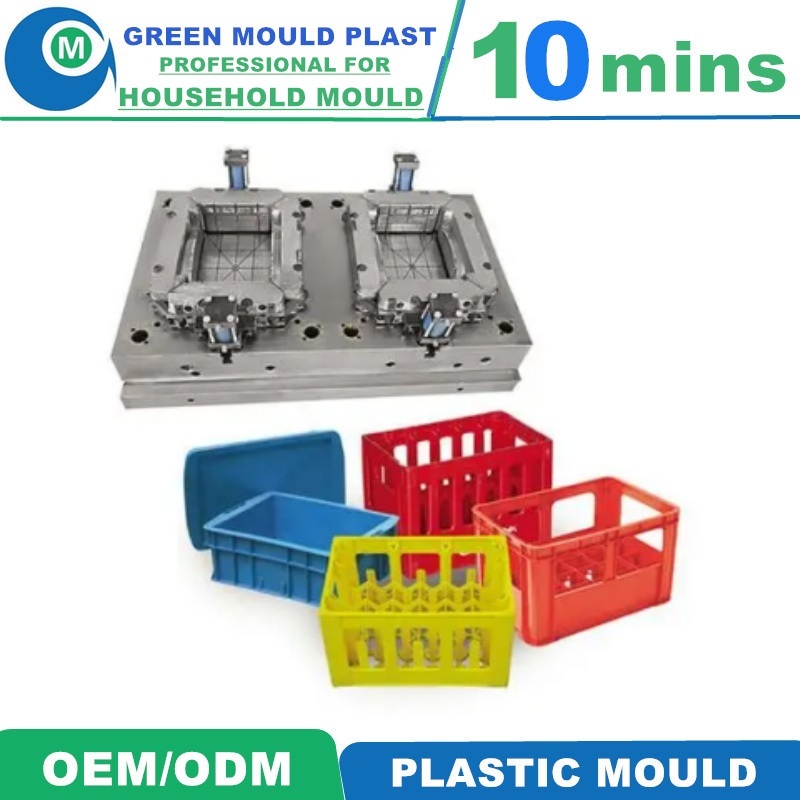 Customized Professional High Quality Cheap Hot Sale Crate Mould Plastic Injection Mould