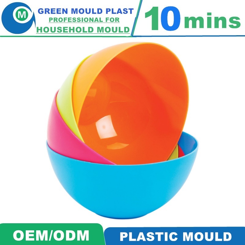 Hot Sale High Quality Reliable High Strength Plastic Injection Bowl Mould Manufacturer
