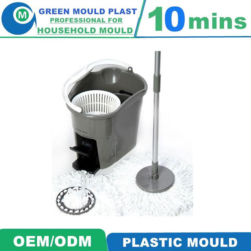 Hot Selling Custom Mop Bucket Plastic Injection Mold