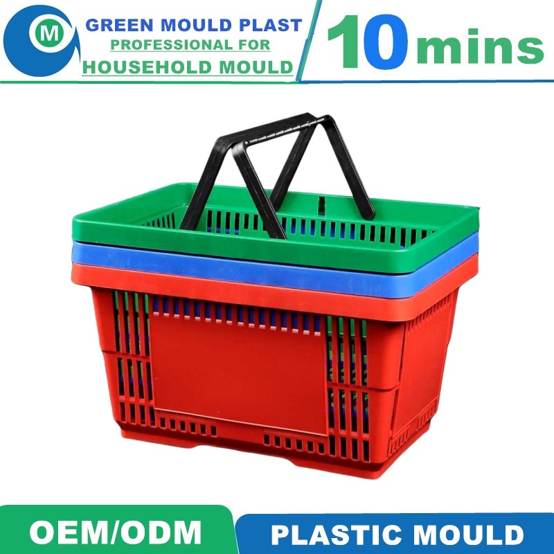Factory Direct Sale Secondhand High Quality Cheap Plastic Injection Basket Mould Manufacturer