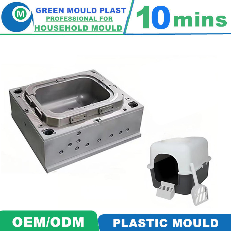 Taizhou Factory Custom Plastic Pet Carrier Mold Dog Food Bowl Plastic Injection Mold/Used Plastic Mould/Mold