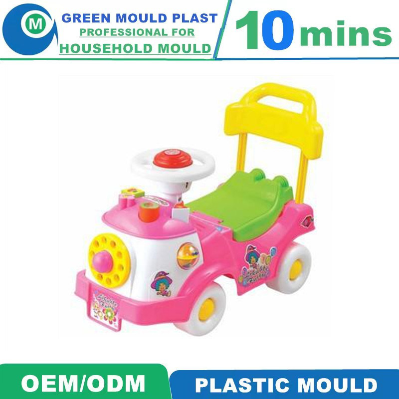 Customized High-Quality Toy Mould Swing Car Mold Injection Plastic Mould in Taizhou