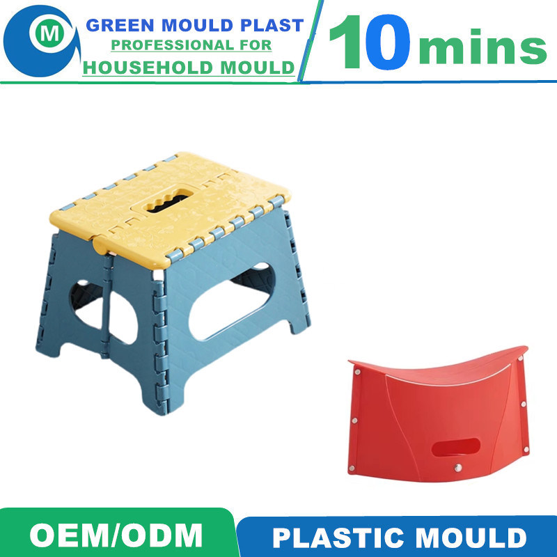 Plastic Injection Molding Chair Mould Factory in Taizhou China Stool Mold Armchair Mold Home Products