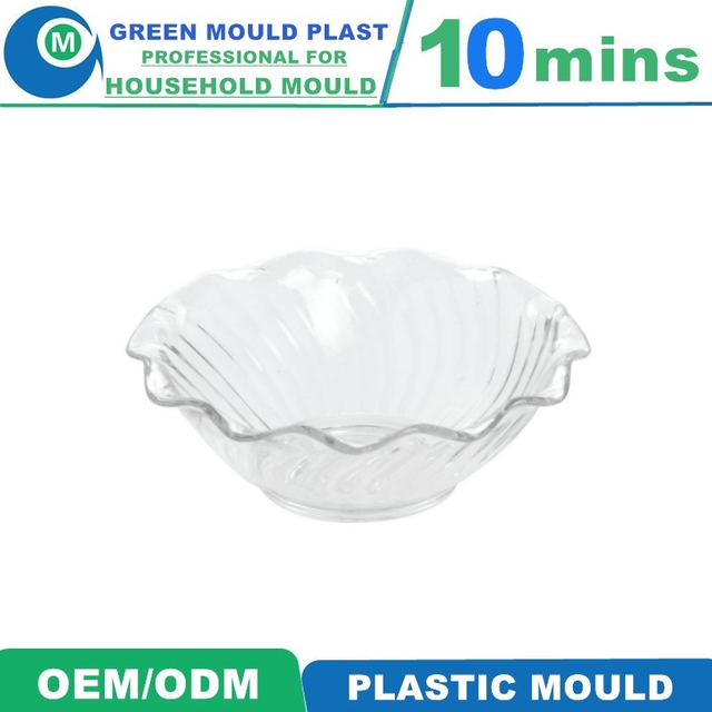 Manufacturer of Cheap and High-Quality Injection Mould for Unbreakable Transparent Plates and Bowls Mold