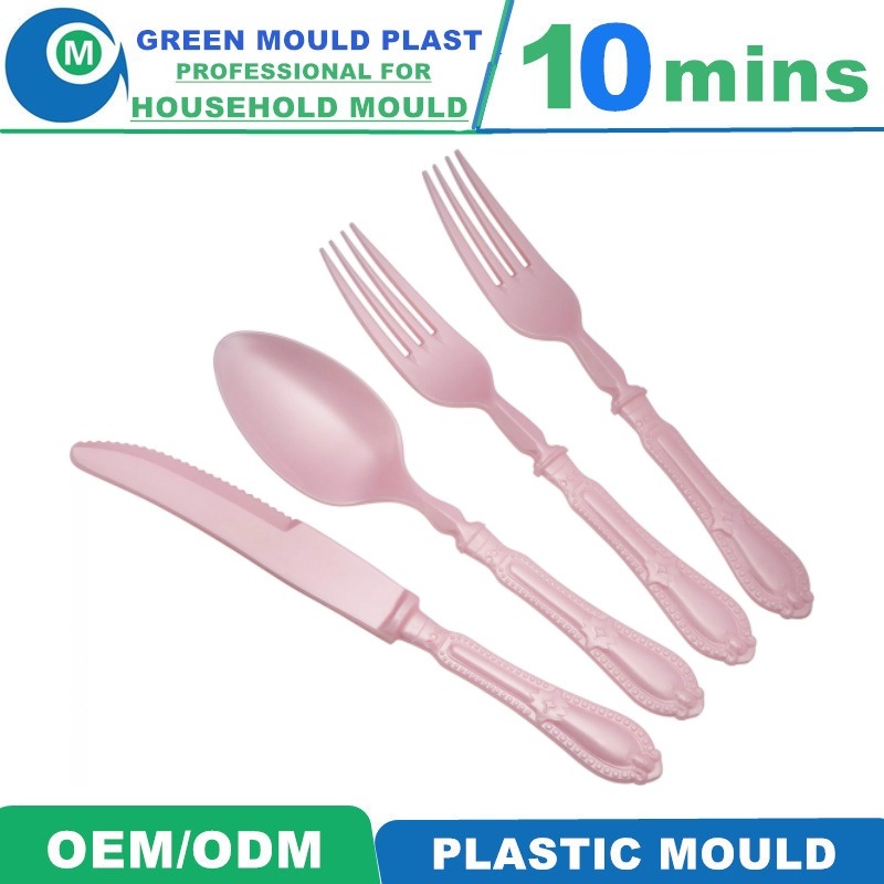 High Quality Cheap Factory Direct Sale Plastic Spoon&Fork&Knife Injection Mould