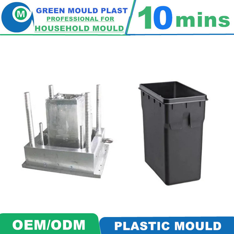 Professional Custom Household Products Plastic Dustbin Injection Mould