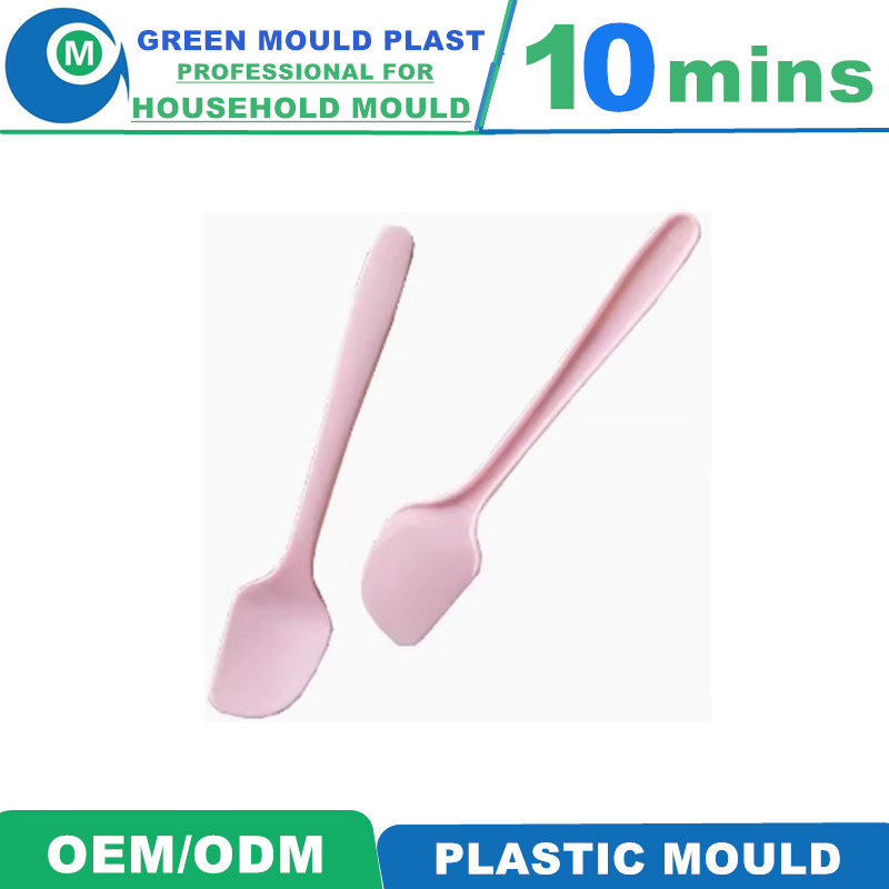 Custom Plastic Injection Mould for Thin Wall Rectangular Food Container Plastic Thin Wall Disposable Plastic Spoon Mould