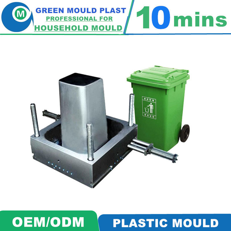 High Quality Durable and Cheap Injection Plastic Dustbin Mould