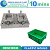 Customize Plastic Crate Mould/ Plastic Injection Basket Mold/Mould Factory