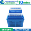 Taizhou Factory Price Latest New Model Customized Plastic Crate Mould