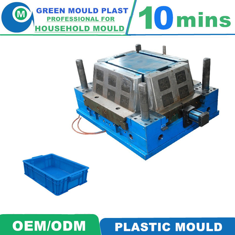 Factory Direct Sale High Quality Plastic Injection Crate Mould