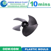 Low Cycle Time Injection Plastic High Precision Axial Fans Blades Mould Manufacturer