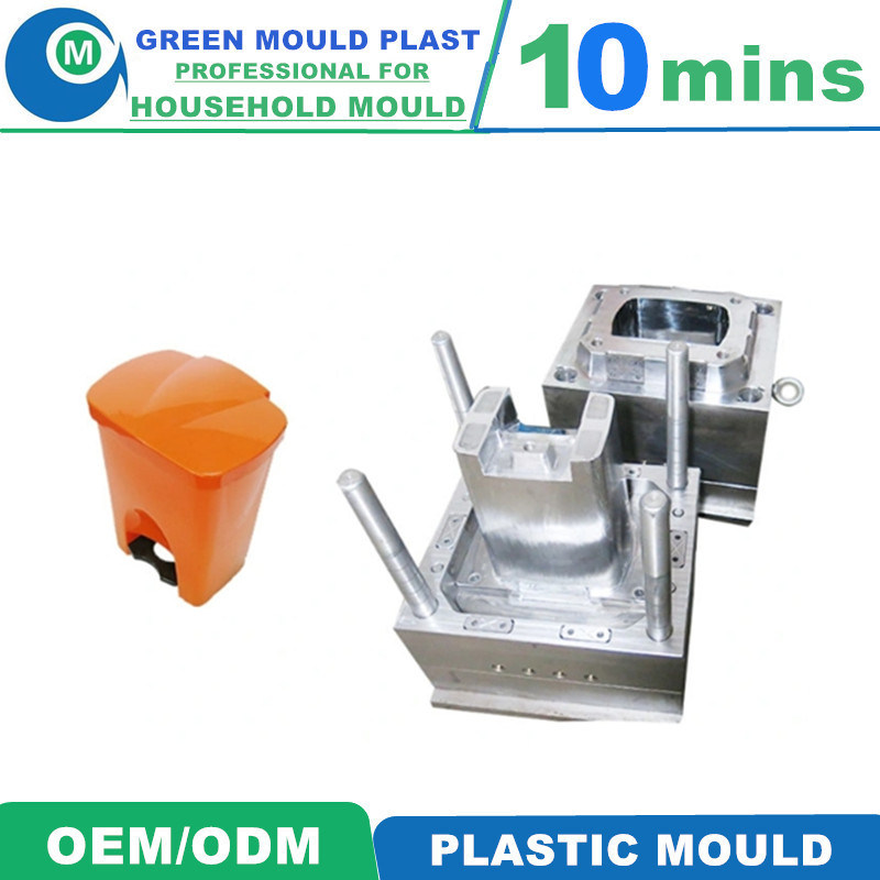 Used Garbage Basket Mould for Second Hand Plastic Dustbin Molds