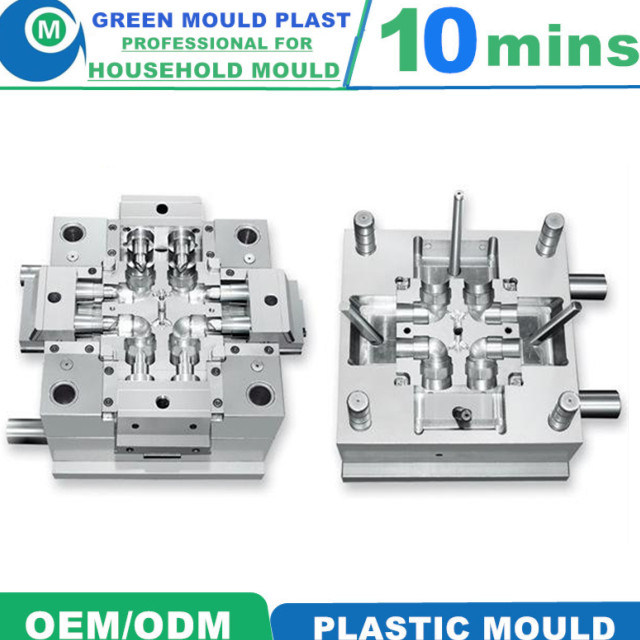 High Quality PVC PE PPR Plastic Injection Collapsible Core Pipe Fitting Mould