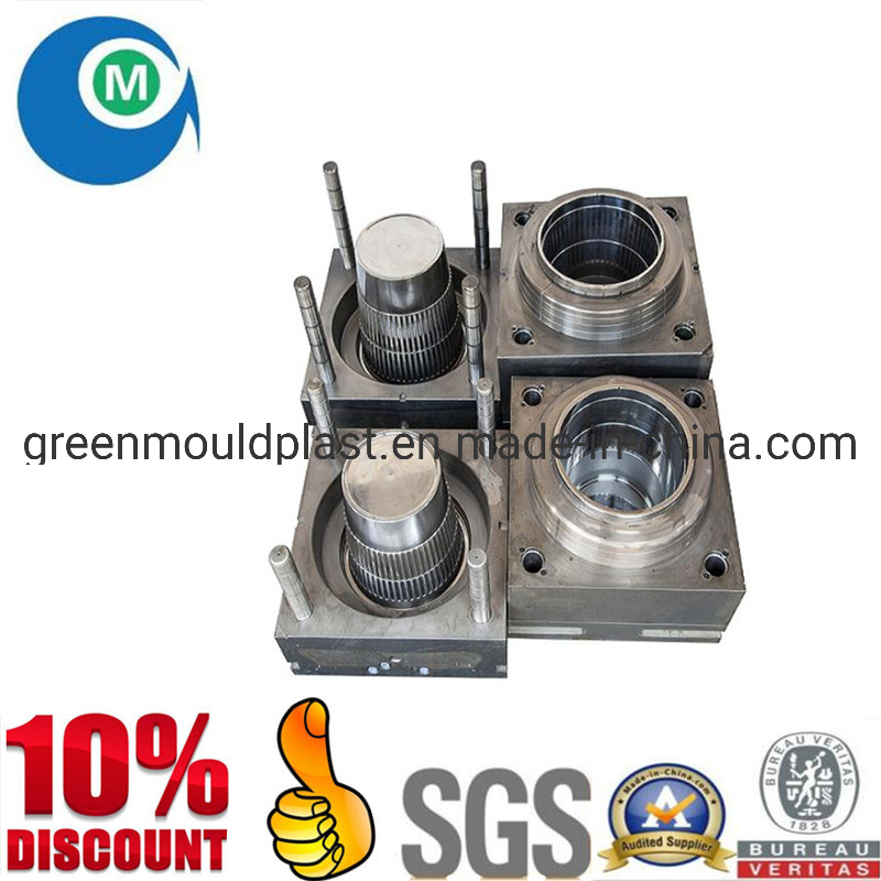 OEM P20/718 Injection Plastic Classification Dustbin Mould From Green Mould