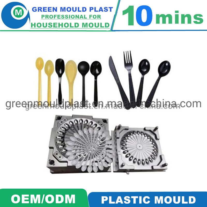 PP Plastic Injection Kitchen Use Spoon Mould Molding Factory