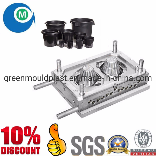 Manufacture Injection Plastic Rattan Flowerpot Mold Factory