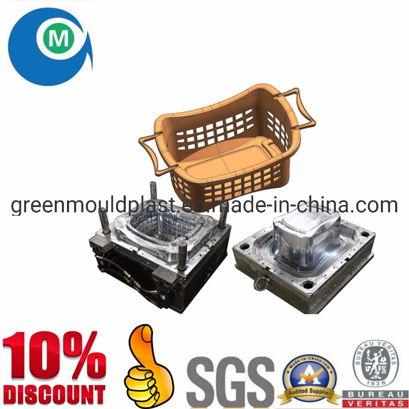 Plastic Turnover Box Storage Basket Mold