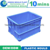 High Quality Plastic Injection Mold for Fish Crate Container Costumized Crate Mould