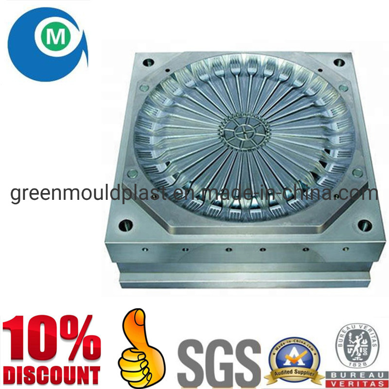 China Plastic Cutlery Mould Maker Injection Plastic Spoon Mould