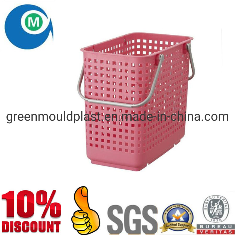 PP Injection Plastic Rattan Laundry Basket Mould Factory