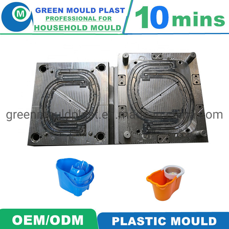 China Mould Maker Manufacturer Injection Plastic Mop Bucket Mould Factory