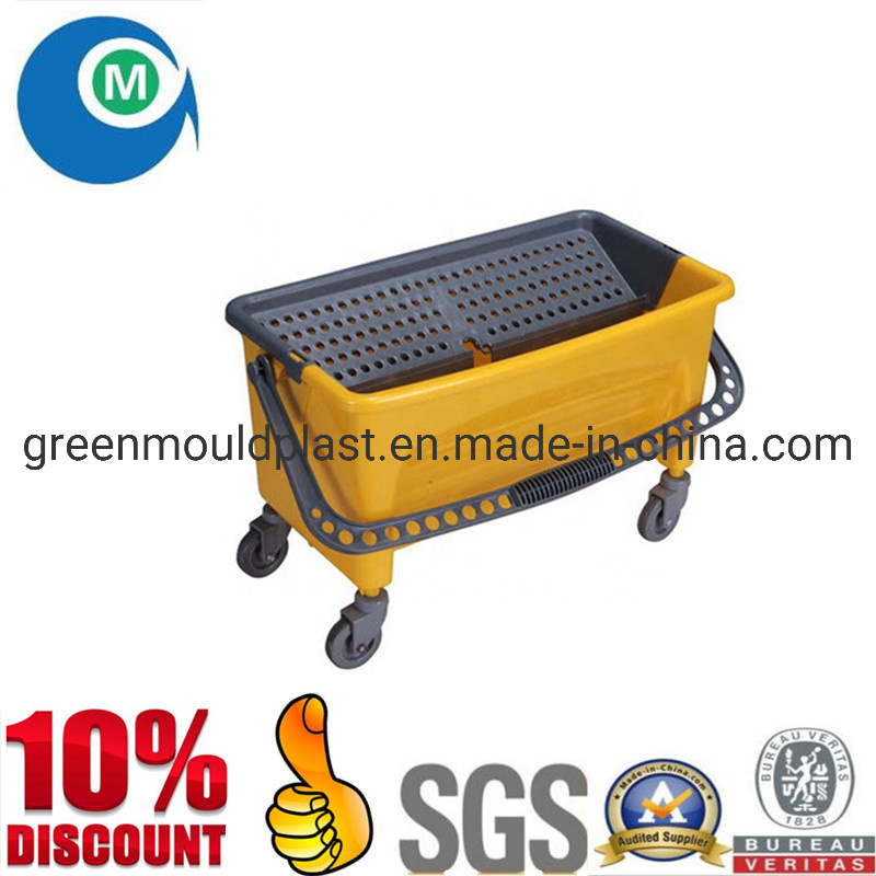 Manufacturering Injection Plastic Cotton/Microfiber Mops Bucket Mould