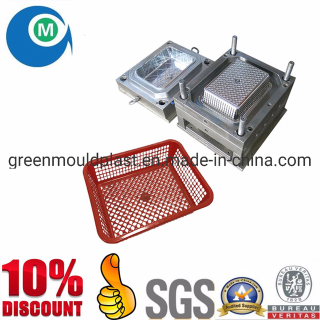 Support Injection Plastic Basket Mould Manufacture