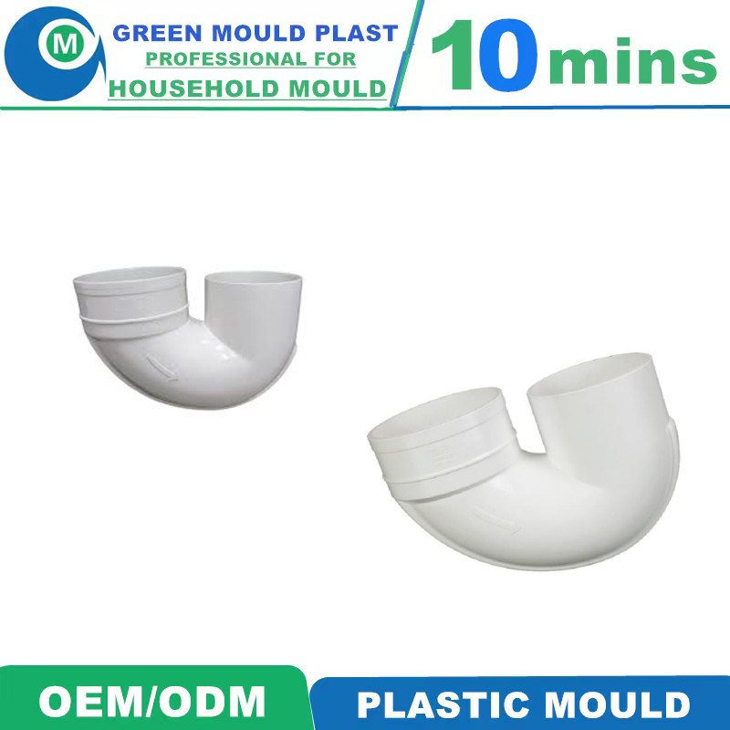 Plastic PVC Bend Pipe Fitting Mould Elbow Tee Valve Pipe Fitting Mold