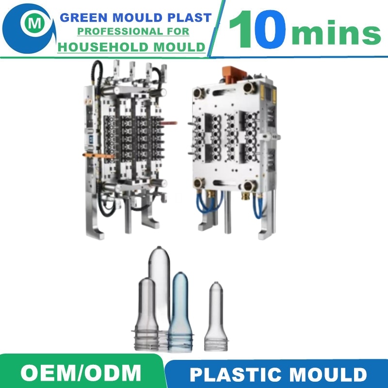 Factory Custom Multi-Cavity 24 32 48 Cavity Pet Bottle Preform Mold Preform Mould