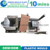 China Mould Factory Plastic Injection Rattan Flowerpot Mould Making