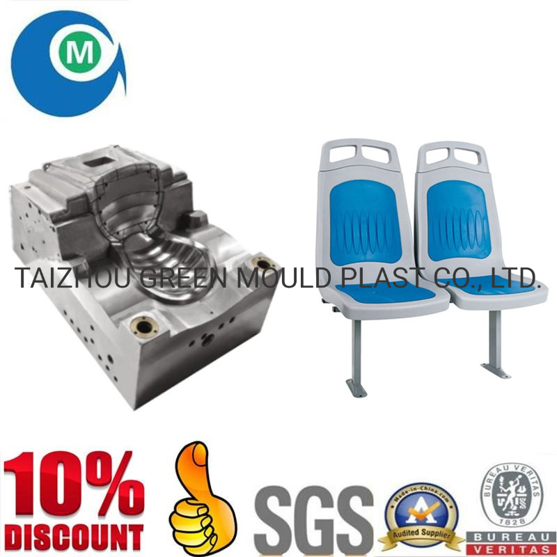 Fashion Design Double Color Plastic Injection Bus Chair Mould