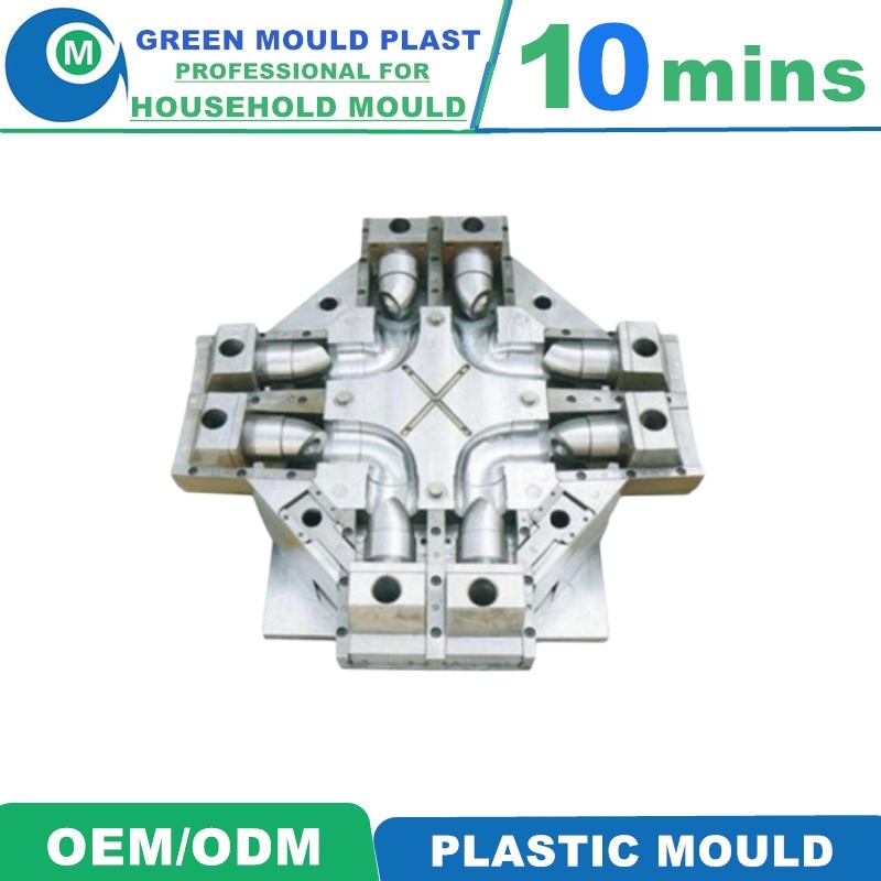 OEM Plastics 2/3/4 Way Tube Connector Injection Mold Design