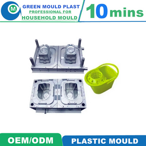 High Grade Domestic Plastic Mop Bucket Molds With Diverse Styles