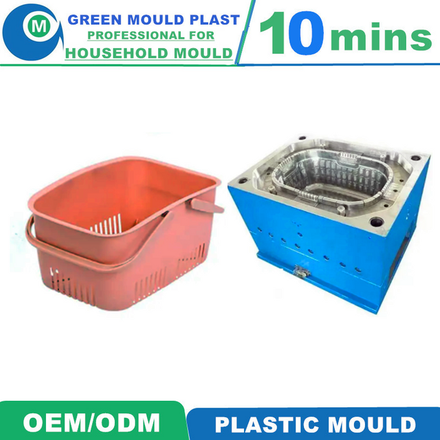 Top Quality Domestic Plastic Washing Cloth Basket Molds With Multiple Styles